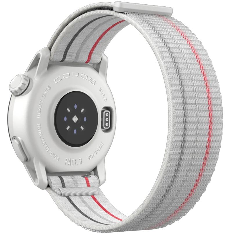 Montre Coros PACE 3 Nylon GPS Sport France Blanche | NGS-6036234